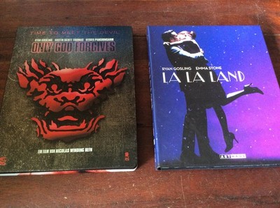 Ryan Gosling [2x BLU RAY Box] Only God Forgives STEELBOOK+ La La Land SOUNDTRACK