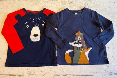 Boy's JOULES Size 5 Forest Animals Theme Shirt Lot