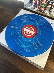 Windjammers (Original Game Soundtrack) NEO GEO RARE BLUE SPLATTER VINYL RECORD