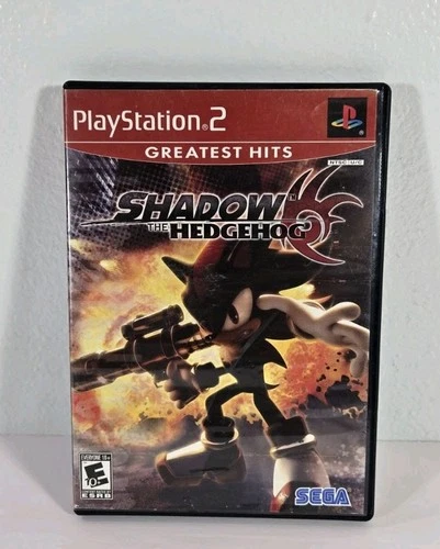 Shadow the Hedgehog Sony PlayStation 2, 2005, Complete in Box with Manual