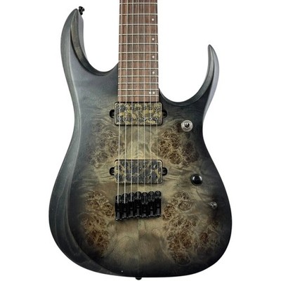 Ibanez RGD71ALPA 2021 - Charcoal Burst Black Stained Flat