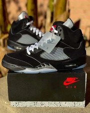 Air Jordan 5 Retro OG Black Metallic Reimagined HF3975-001 Men's Shoes Sneakers