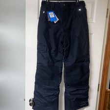NWT Columbia Youth XL Bugaboo Pants Thermal OMNI Heat Tech snow ski black