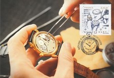 FDC 2025_Carte Max. 1er jour_fdc_Les Métiers d'Art - HORLOGER.
