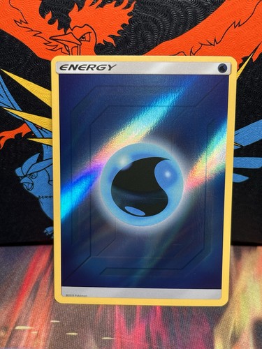 Water Energy Holo - Sun & Moon Pokemon TCG (2019)