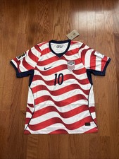 USA Home Soccer Jersey PLAYER VERSION Pulisic 10 World Cup 2026 XL