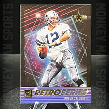 2021 Donruss Football - Roger Staubach - RETRO SERIES #RS11 MINT