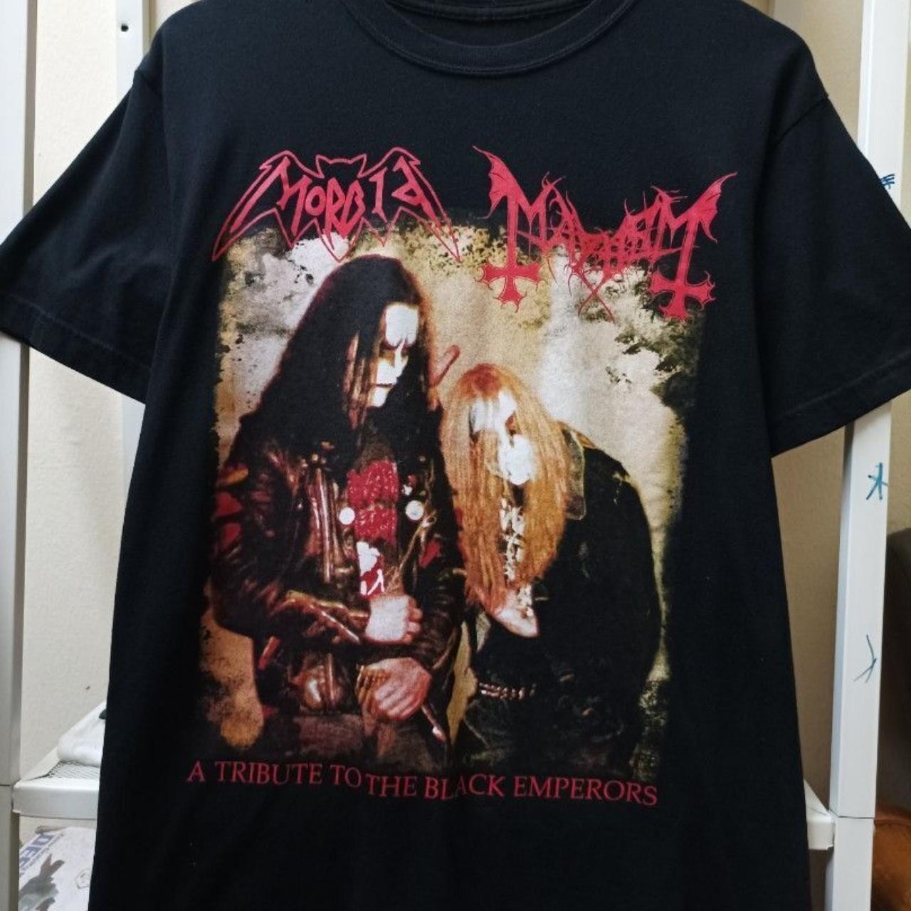 Morbid Mayhem Black Metal Band T-Shirt Unisex Sizes S-5XL QT2224