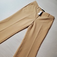 Ann Taylor Women Size 8 NWT The Jayne Trouser Mid-Rise Slight Flare Beige 829129