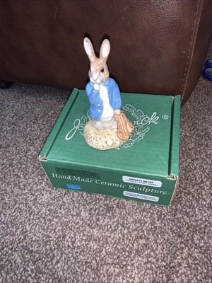 BESWICK - Beatrix Potter * PETER UND DAS ROTE EINSTECKTUCH * 1990