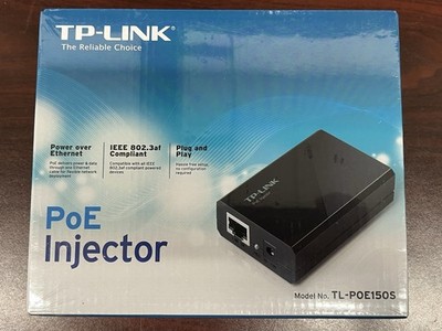 TP-Link Gigabit Power Over Ethernet PoE Injector Adapter TL-PoE150S Networking