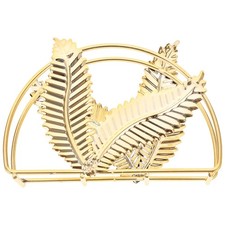 Metal Napkin Holder Leaf Design Paper Napkin Holder Elegant Table Napkin Holder