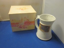 Tazza ceramica Walt Disney World Village bianca fatta a mano villaggio ceramica in scatola 1308