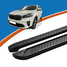 Trittbretter passend für Schweller Kia Sorento ab Baujahr 2015-2020 SOMA Schwarz
