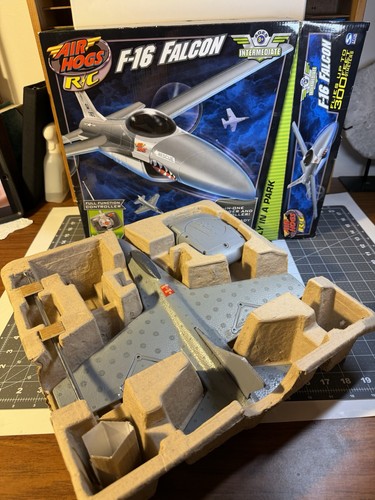 Air Hogs F-16 Falcon R/C Remote Control Plane Rare New In Open box! Never used