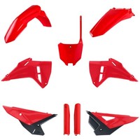 Honda CRF 250 450 2025 Kit Kunststoffverkleidung Rot Original Polisport 91598
