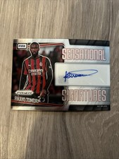2025-26 PANINI PRIZM FIFA FIKAYO TOMORI SENSATIONAL SIGNATURES AUTO #SE-FT