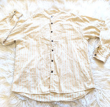 Scully RangeWear Mens XL Natural 100 Cotton Tombstone L/S Western Shirt