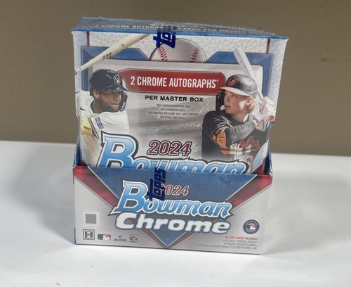 2024 BOWMAN CHROME BASEBALL FACTORY SEALED HOBBY BOX