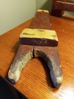 RANCH HOUSE ANTIQUE COWBOY BOOT JACK CARVED WOOD 16" HAND MADE U.S.A. — photo 7