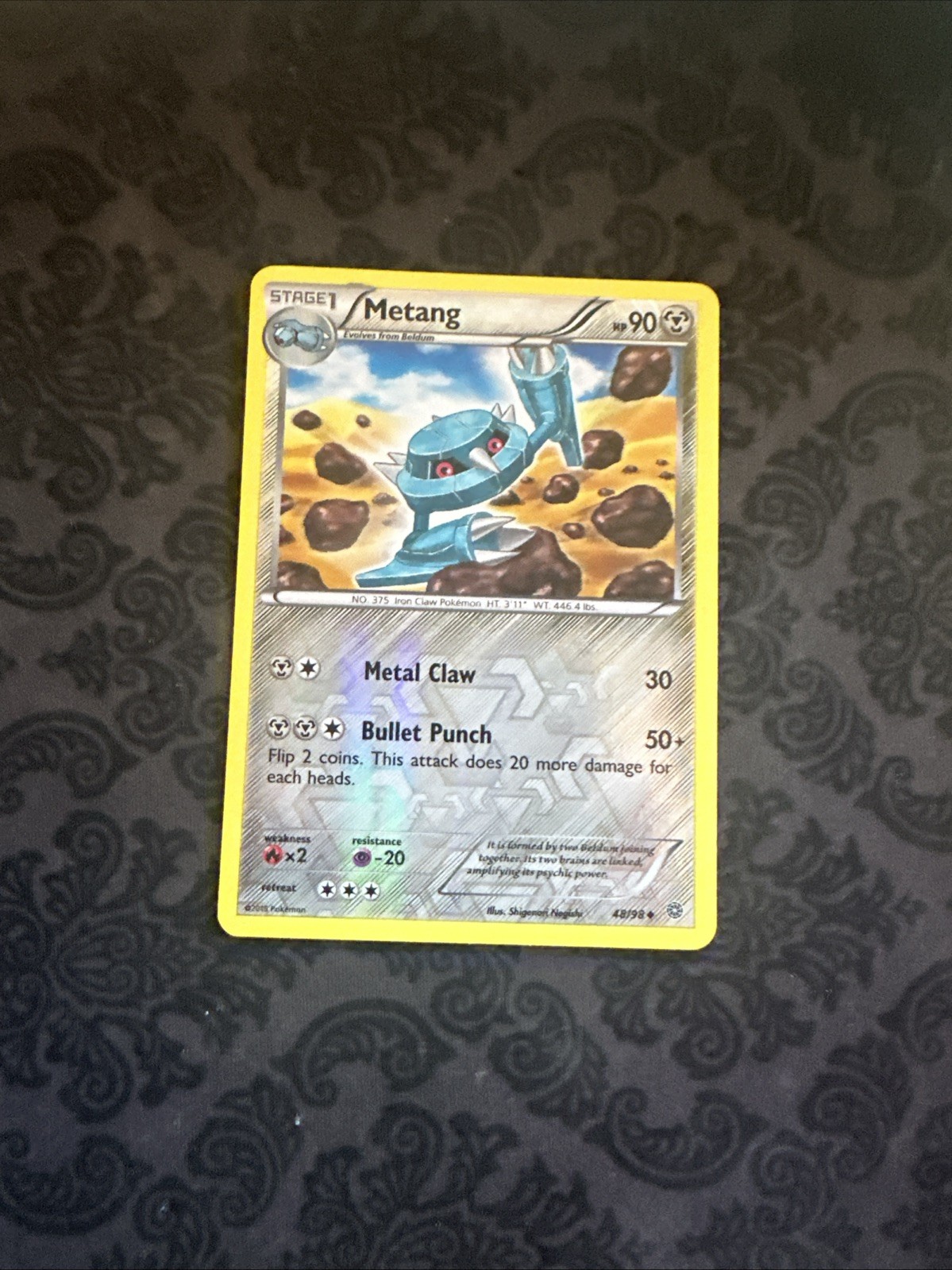 Metang 48/98 - Ancient Origins - Uncommon - Reverse Holo - Pokemon Card