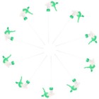 10 Pcs Nozzle Replacement Hand Button Nozzle Water Nozzles Fine Mist Steam