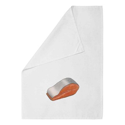 Geschirrtuch/Geschirrtuch 'Lachsfilet' Baumwolle (TW034952)