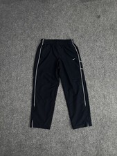 Pantalones deportivos vintage Nike Y2K para hombre pantalones deportivos azul marino oscuro años 2000 talla XL botín raro