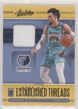 2020 Panini Absolute Memorabilia Established Threads Level 1 Dillon Brooks s3g