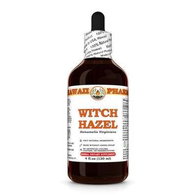 Witch Hazel (Hamamelis Virginiana) Dried Leaf Liquid Herbal Extract