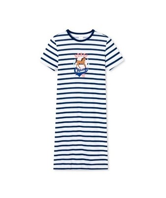 Schiesser night shirt sleepshirt horse horse size 128 140 New
