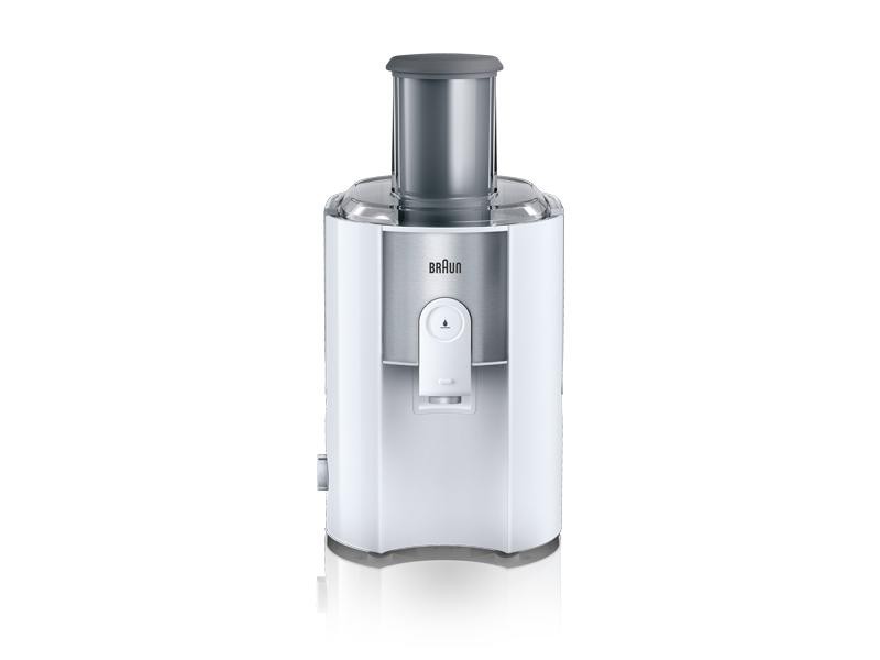 Braun J 500 WH Juice extractor 900 W Stainless steel, White