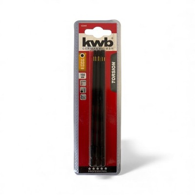 KWB - Bits 150 mm Hex 3, 4, 5 mm Innensechskantschlüssel Torsion