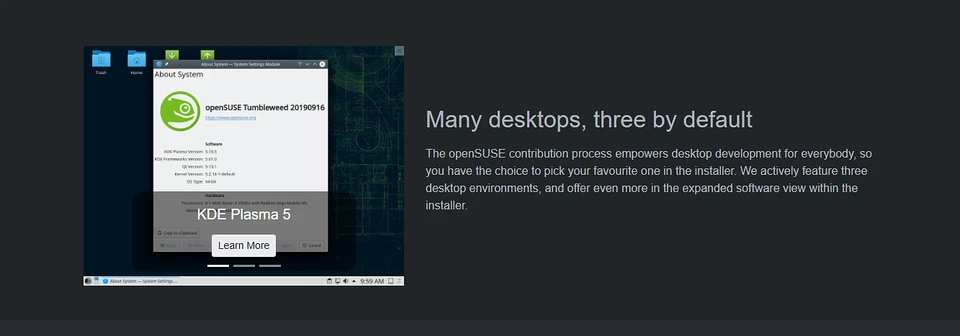 openSUSE Tumbleweed 64-Bit Bootable USB Drive - Intel/AMD, Instructions Included - Image 4 of 4
