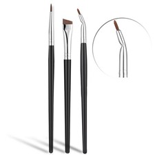 Eyeliner Brushes Set,JASSINS Fine Angled Brushes,Precision Gel Eye...