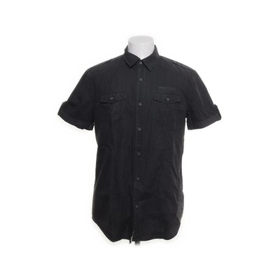Clockhouse by C&A, Kurzarmhemd, Größe: XL, Grau/Schwarz, Baumwolle, Herren #Oap