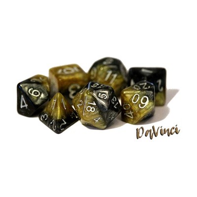 Gate Keeper Halfsies Dice Poly Set - DaVinci (7) SW (New)