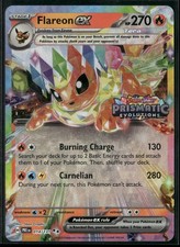 Flareon EX 014/131 Prismatic Evolutions STAMPED Promo Pokemon 2025