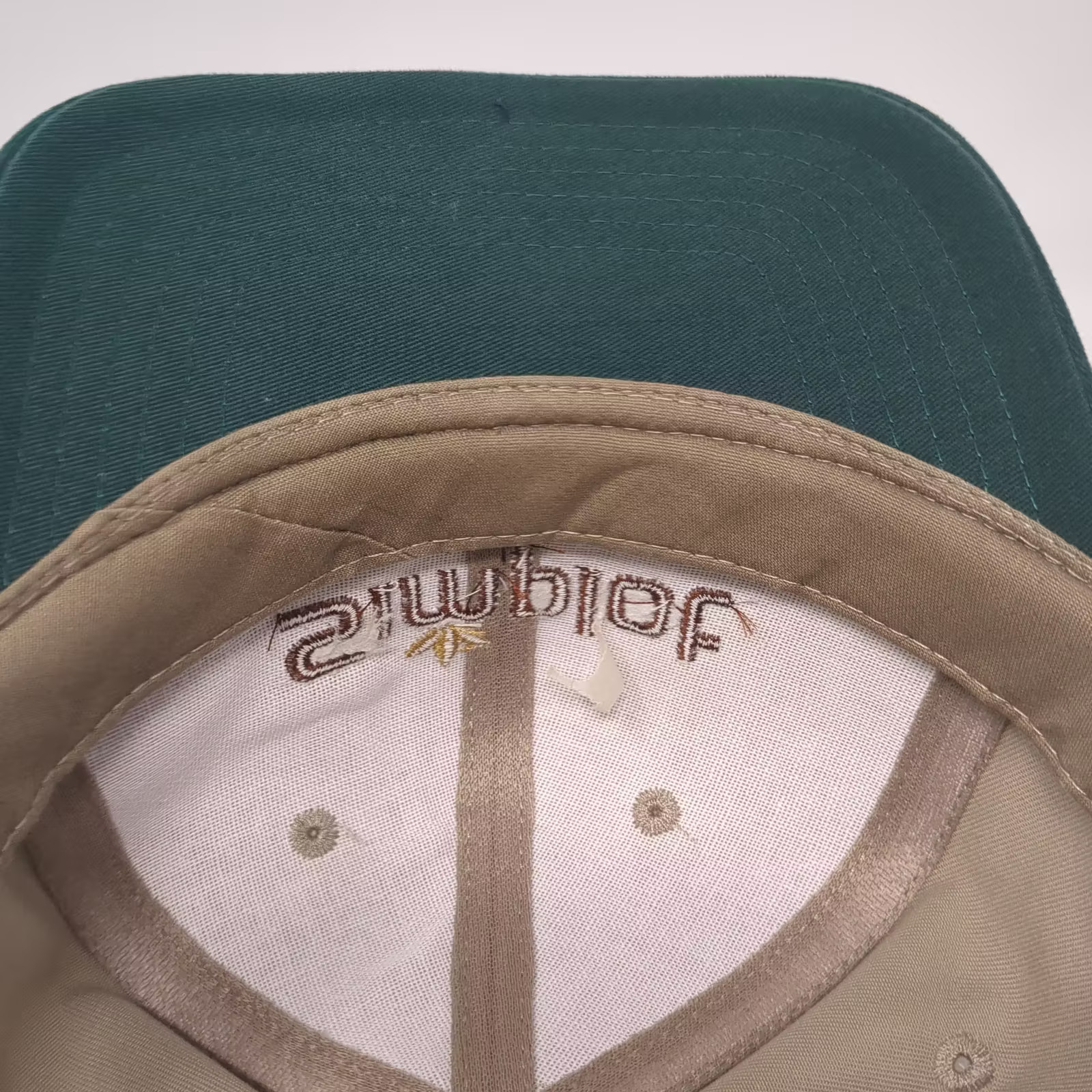 Simplot Soilbuilders Baseball Cap Hat Beige Green… - image 8