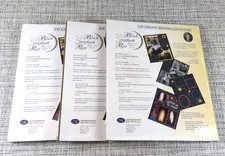 3 Creative Memories 8 1/2 x 11 BLACK Scrapbook Pages 15 Sheets/30 Pages SEALED