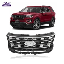FB5Z8200AC Front Bumper Upper Grille Grill Assembly For Ford Explorer 2016-2017
