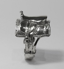Saddle Ring, Sterling Silver