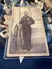 Capt Joe Land 20th Maine Civil War Cdv Photo Gettysburg Survivor Bayonet Charge