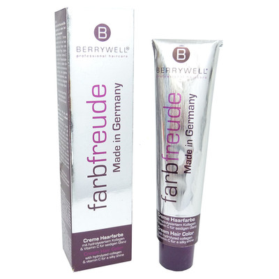 Berrywell Farbfreude Cream Hair Color Permanent Creme Haar Farbe Coloration 61ml