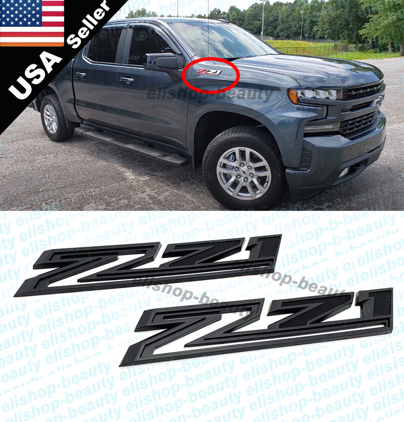 2019-2023 Chevrolet Silverado Z71 Fender Emblem Badge Nameplate