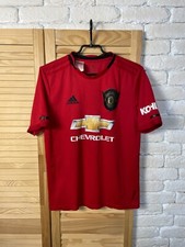 MANCHESTER UNITED JERSEY HOME FOOTBALL SOCCER SHIRT 2019-2020 ADIDAS YOUNG sz XL