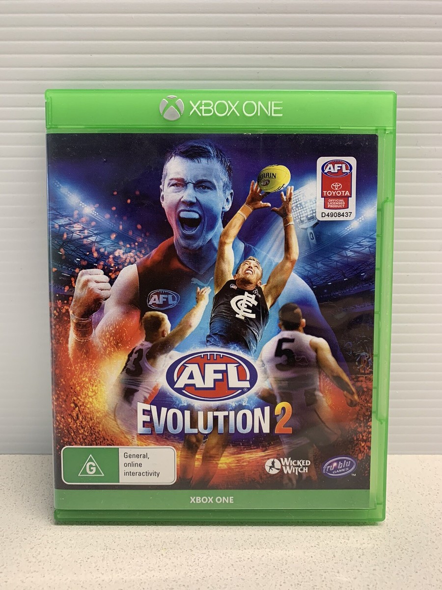 AFL Evolution Xbox One Game Microsoft FREE POSTAGE 9312590111990