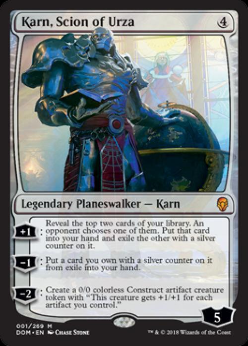 Karn, Scion of Urza -Foil Near Mint English MTG Dominaria