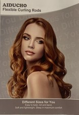 Soft Flexible Curling Rods For Heatless Curls 30 Piece New