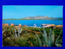 🔵 CARTOLINA FOTO STINTINO ANCORA CLUB BARCHE SARDEGNA 🤣